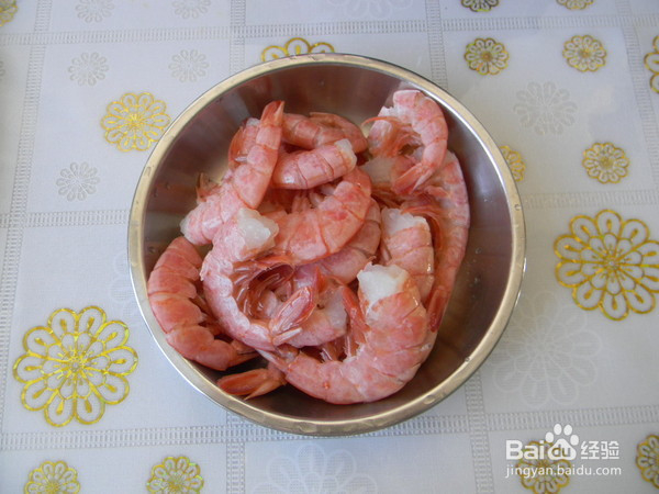 蒜香虾的制作方法