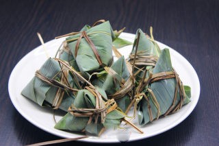 紫薯水晶粽的做法