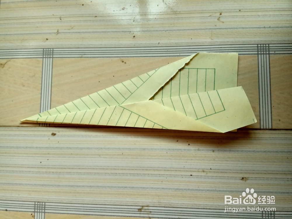 教你如何折长长的战斗机