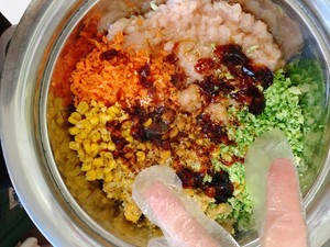 减脂小零食（鸡胸杂菜饼）