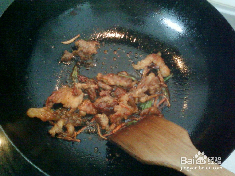 芹菜炒小酥肉