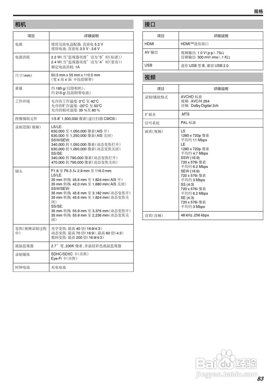 JVC GZ-HM30AC数码摄像机说明书:[9]
