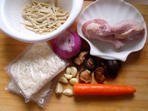 蚝油焖二冬炒面