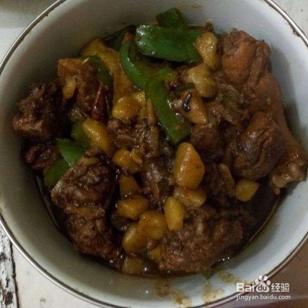 土豆红烧鸭子的制作方法