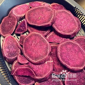 紫薯芝士派的做法