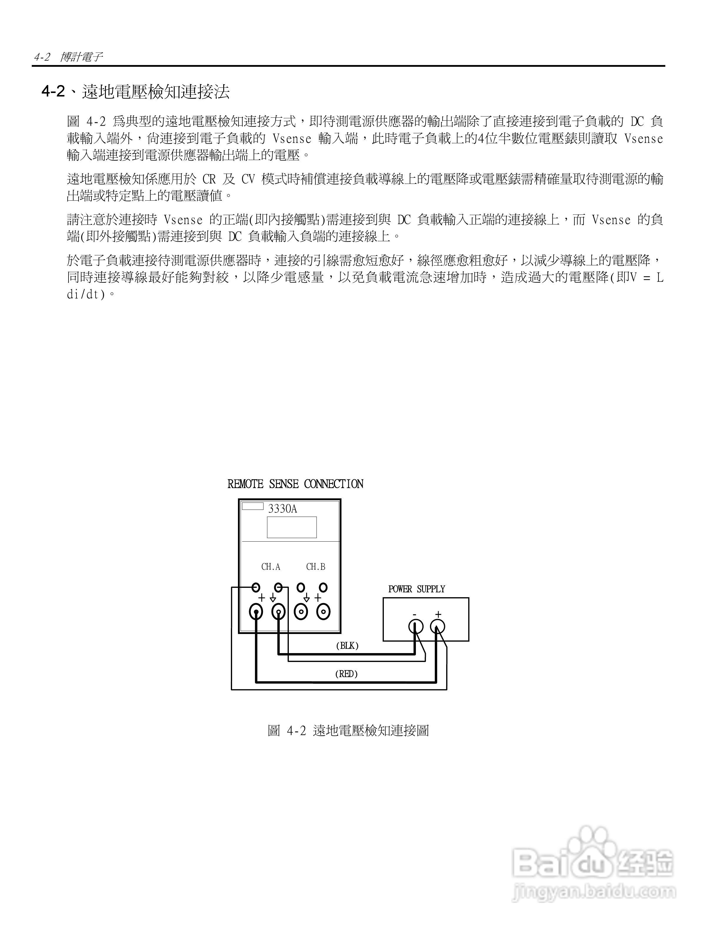 3333A双直流模块式电子负载操作手册:[4]
