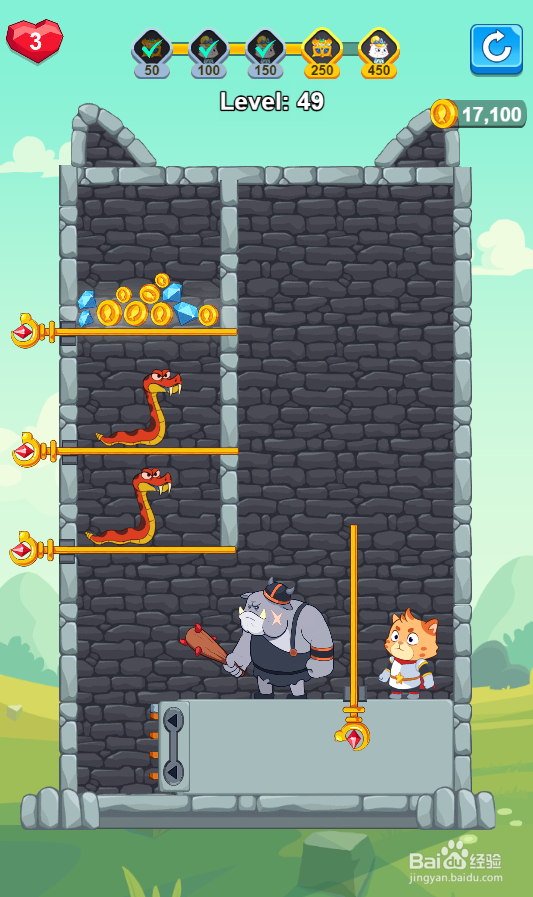 Hero Mission 2的Level 49怎样过关？