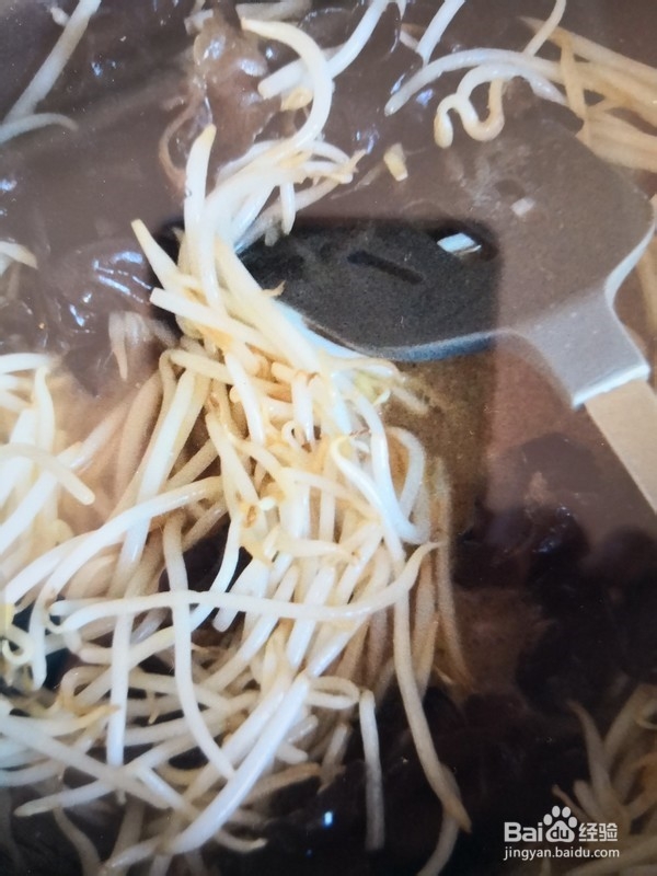 绿豆芽炒蒜苗怎么做