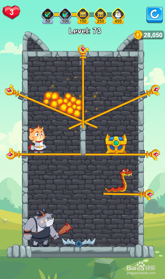 Hero Mission 2的Level 73怎样过关?