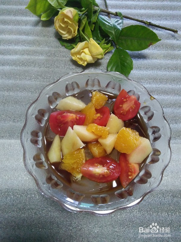 夏天必备—水果冰粉的制作方法