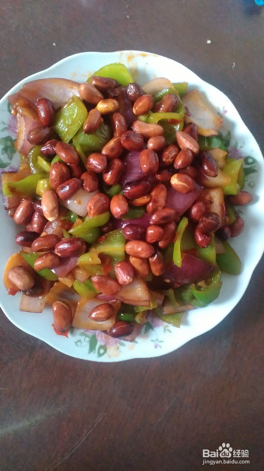 素菜青椒炒洋葱