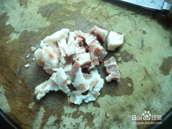 肉香豌豆糯米饭的步骤
