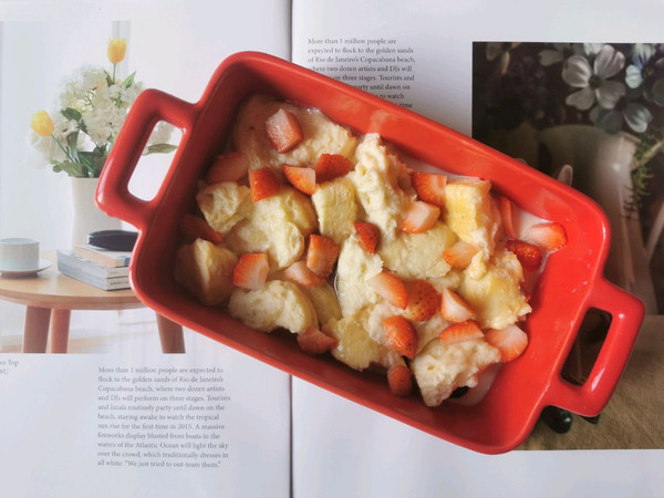 鸡蛋牛奶吐司块