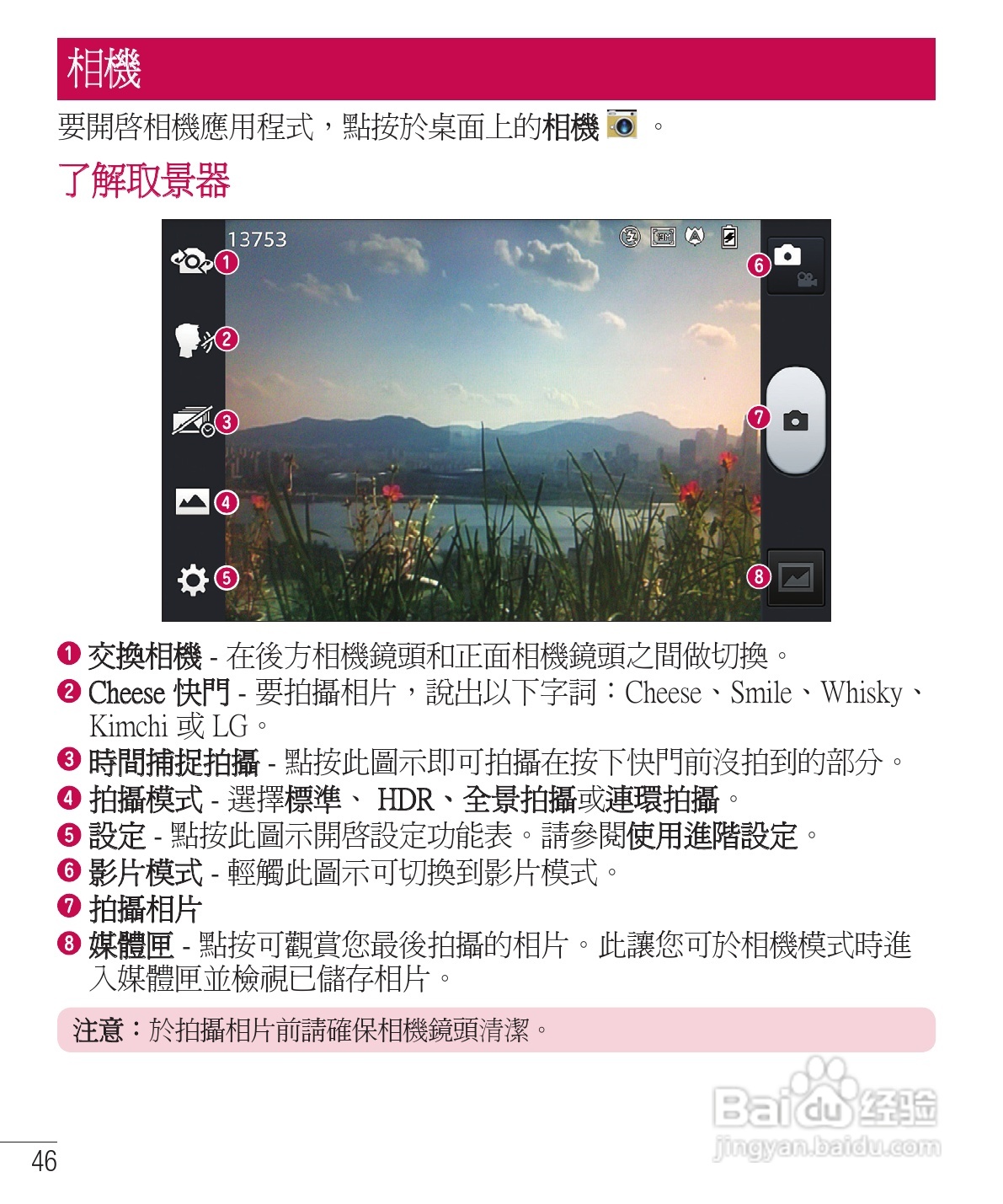 LG E975手机使用说明书:[5]