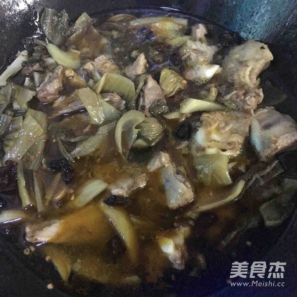 酸菜粉丝排骨