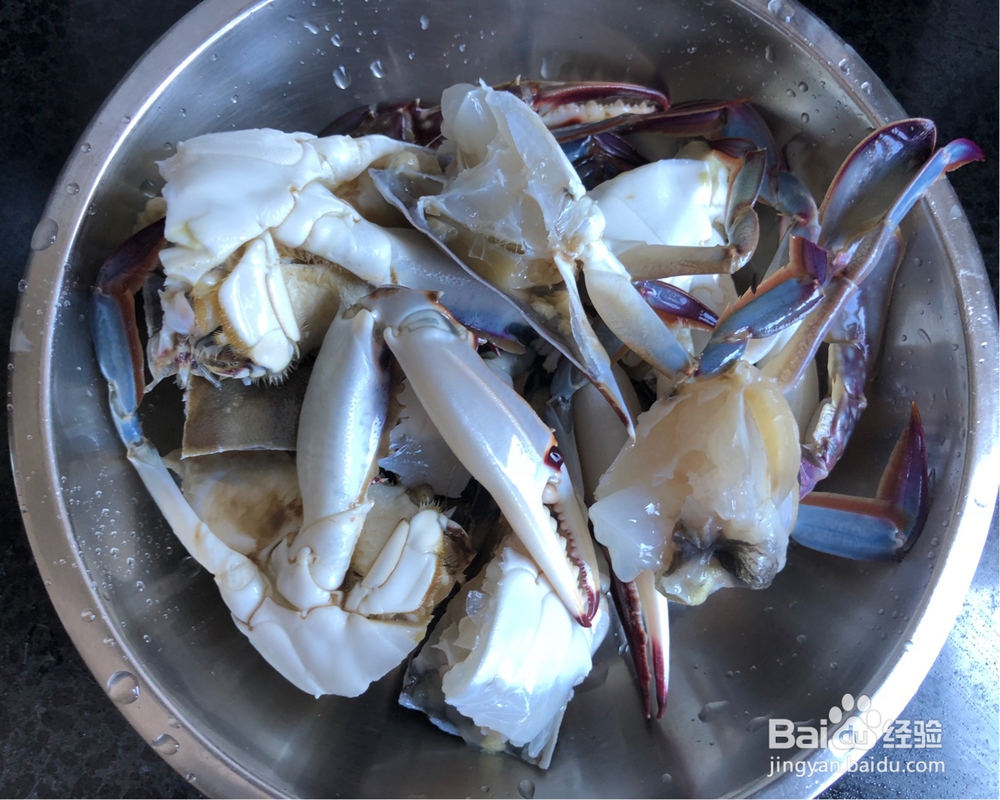 自己做炒梭子蟹海鲜美食