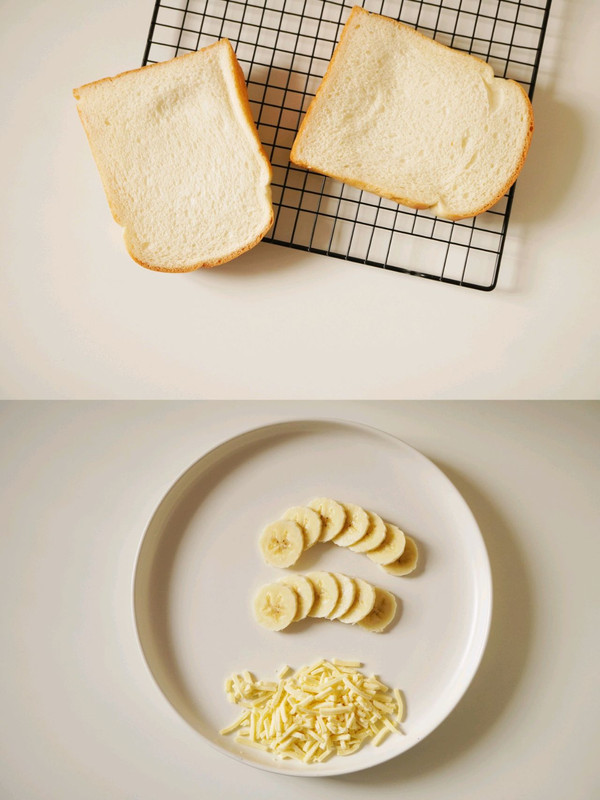 香蕉至少黄金吐司
