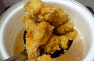 香辣鸡米花的做法