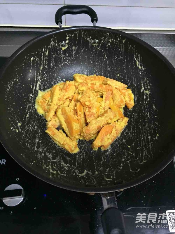 非油炸咸蛋黄焗南瓜