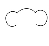 怎么画大象的简笔画