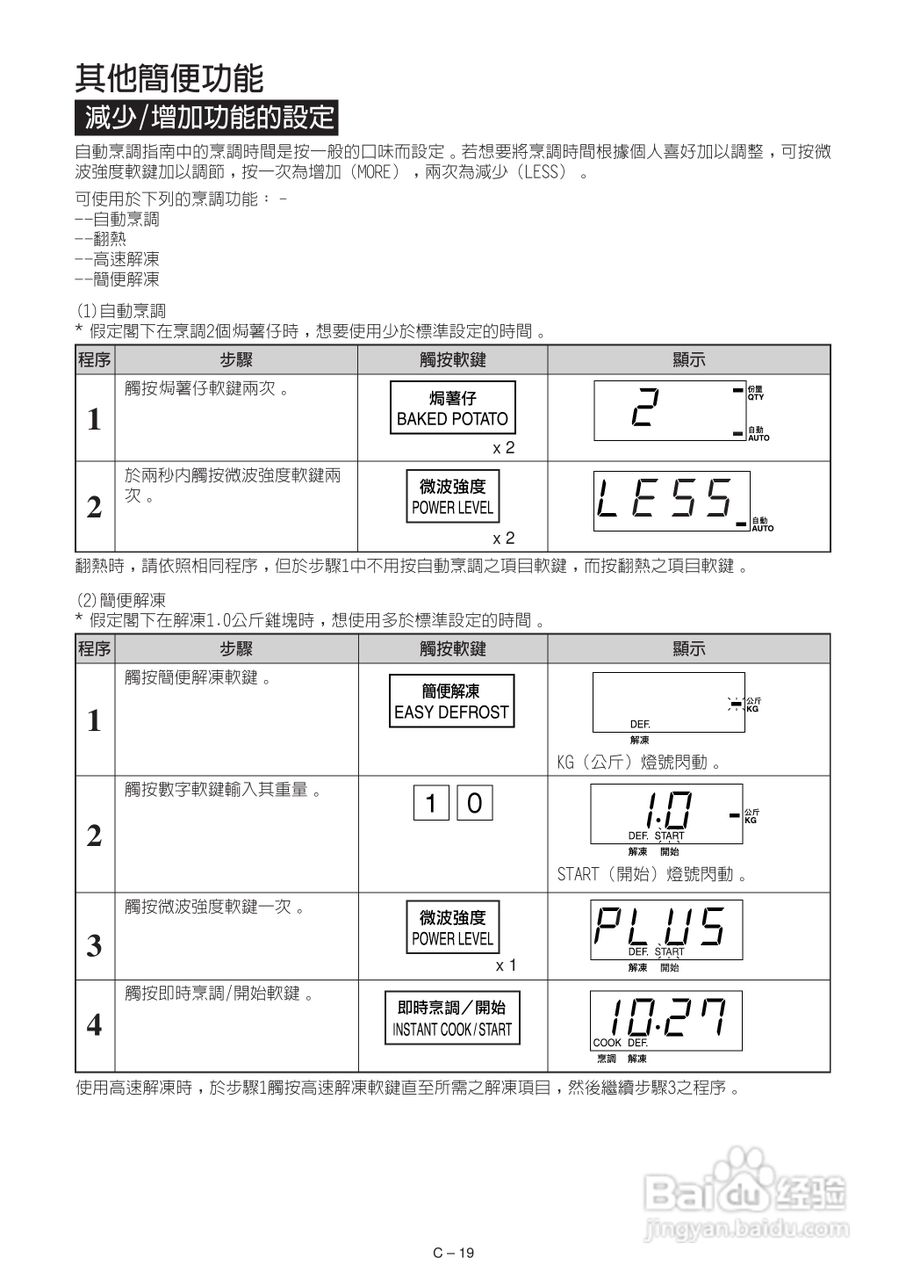 声宝R-342H型微波炉说明书:[2]