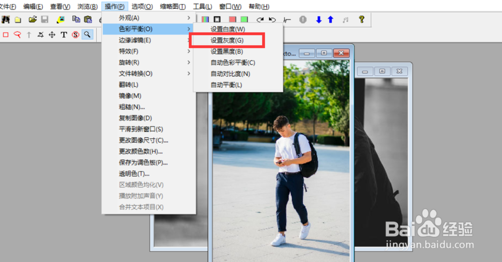 polyview如何设置图片的灰度
