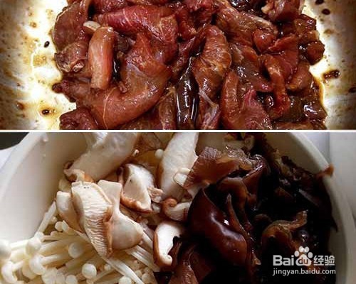 私房食谱:酱香菇菇猪