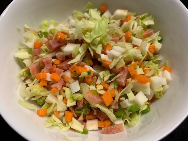 粒粒分明时蔬蛋炒饭