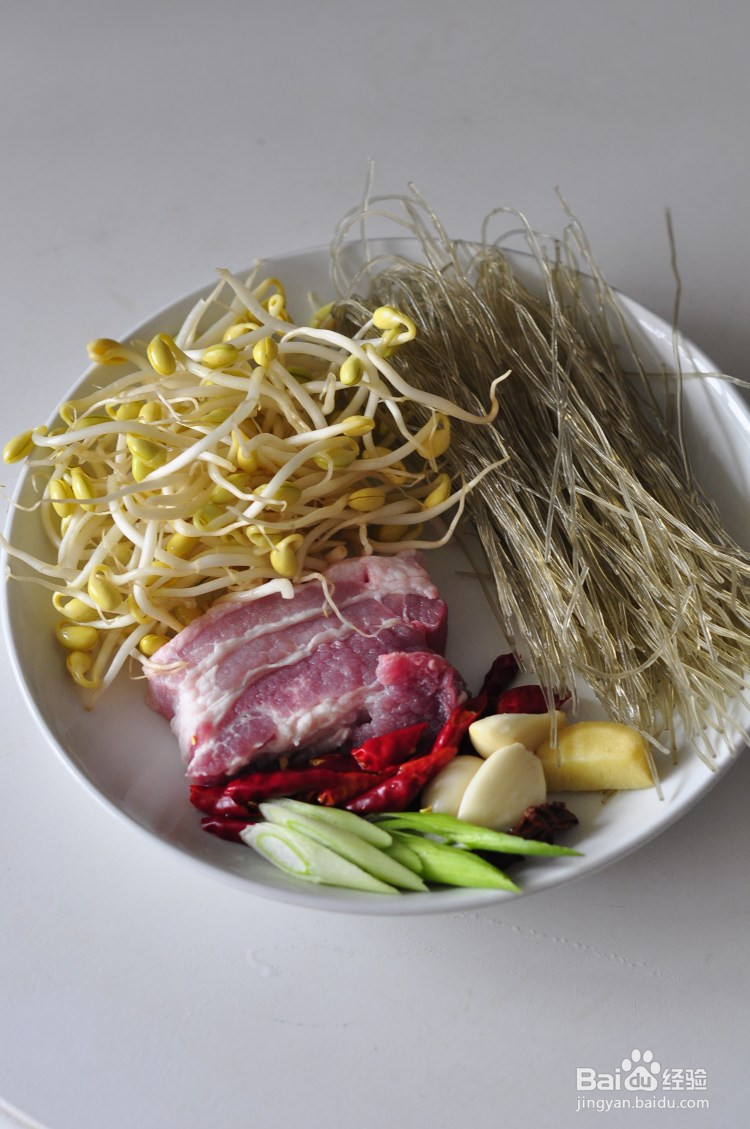 粉条炒豆芽的家常做法