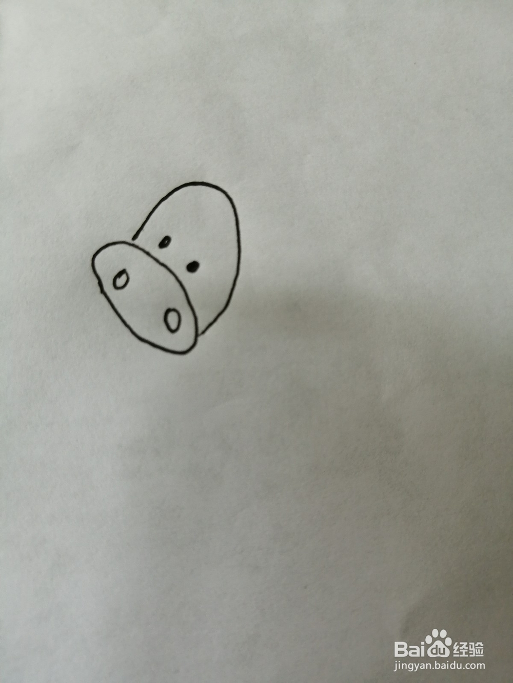 可爱的小牛怎么画