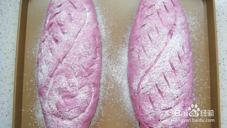 健康美味的主食-紫薯软欧包