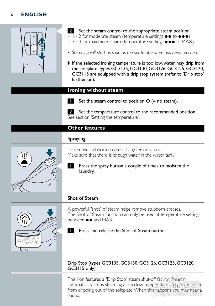 PHILIPS GC3115电烫斗用户手册:[1]