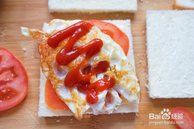 家庭自制小龙虾三明治