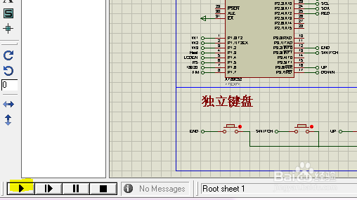 单片机入门proteus仿真电路图