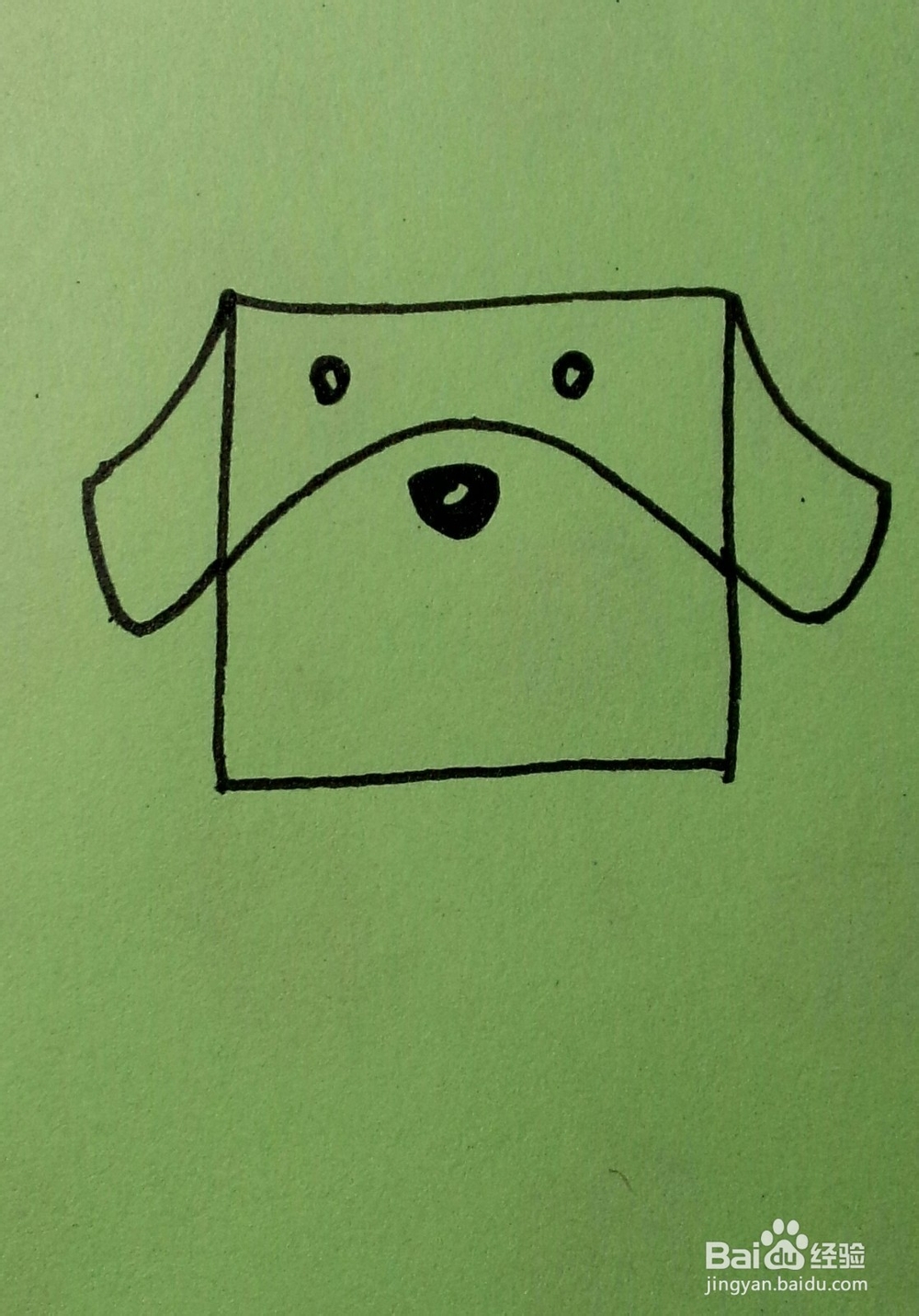 萌萌哒简笔画：[3]小狗狗