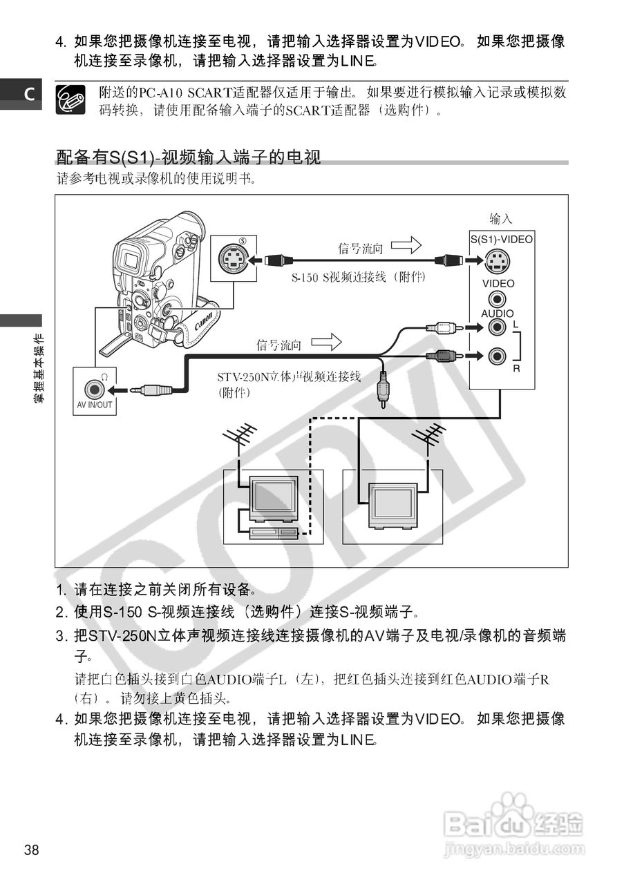 佳能MVX10i数码摄像机使用说明书:[4]