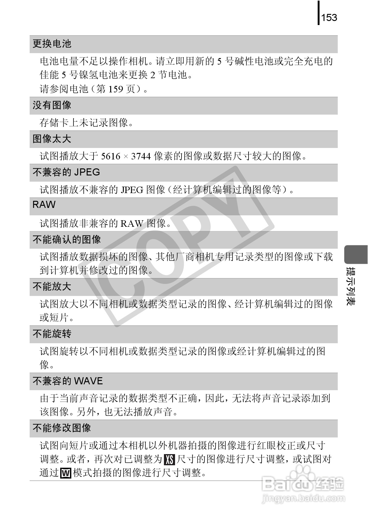 佳能PowerSｈot A590 IS数码相机使用说明书:[16]