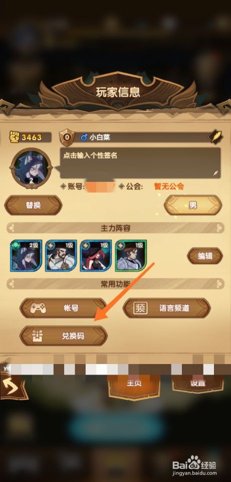 剑与远征兑换码怎么使用