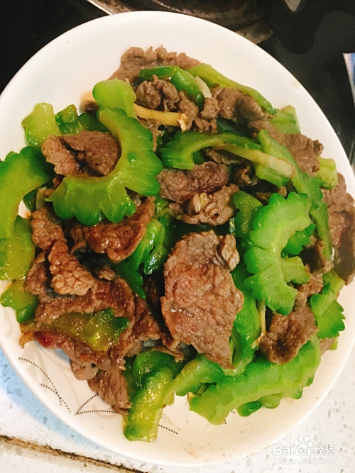 苦瓜炒牛肉的家常做法