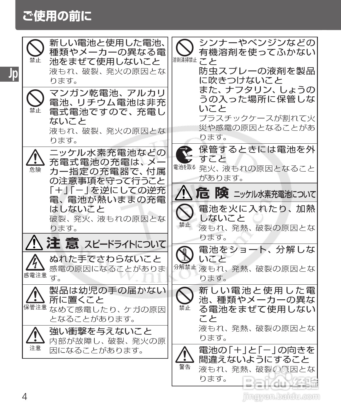 尼康SB-400数码相机使用说明书:[1]