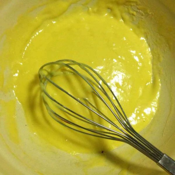 南瓜馅纸杯戚风蛋糕