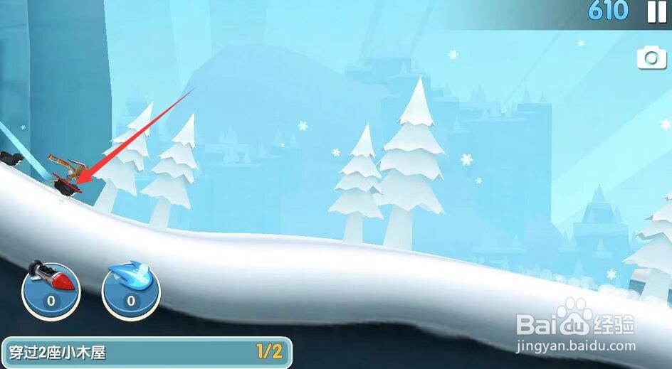 单板滑雪板如何放在雪面上