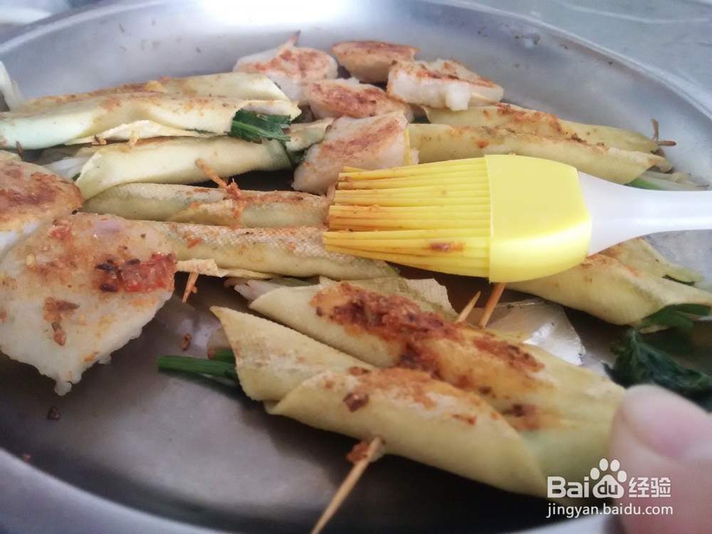 电饼铛制作健康烧烤