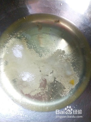 在家简单制作威风蛋糕