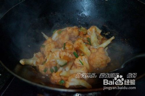 怎样做菜花西红柿