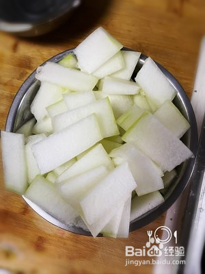 美味冬瓜小炒肉