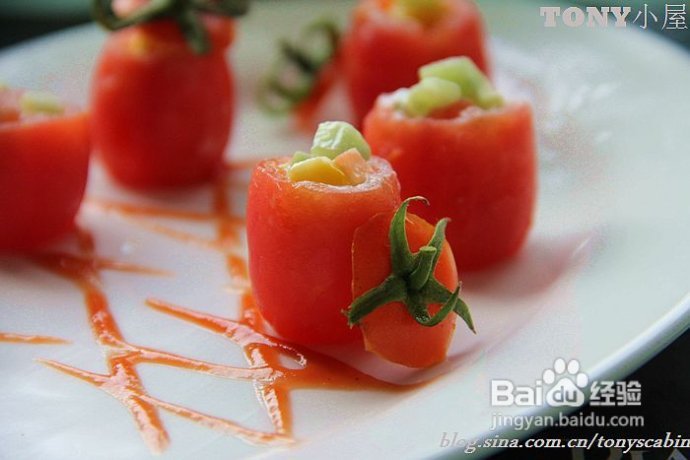 30道清肠菜吹响春节上来减肥排毒的号角-----樱桃番茄沙拉
