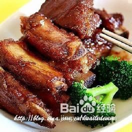 荤菜系列[94]非油炸版---糖醋排骨
