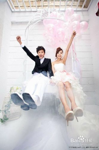 韩式婚纱照中新娘造型特点及拍摄要点