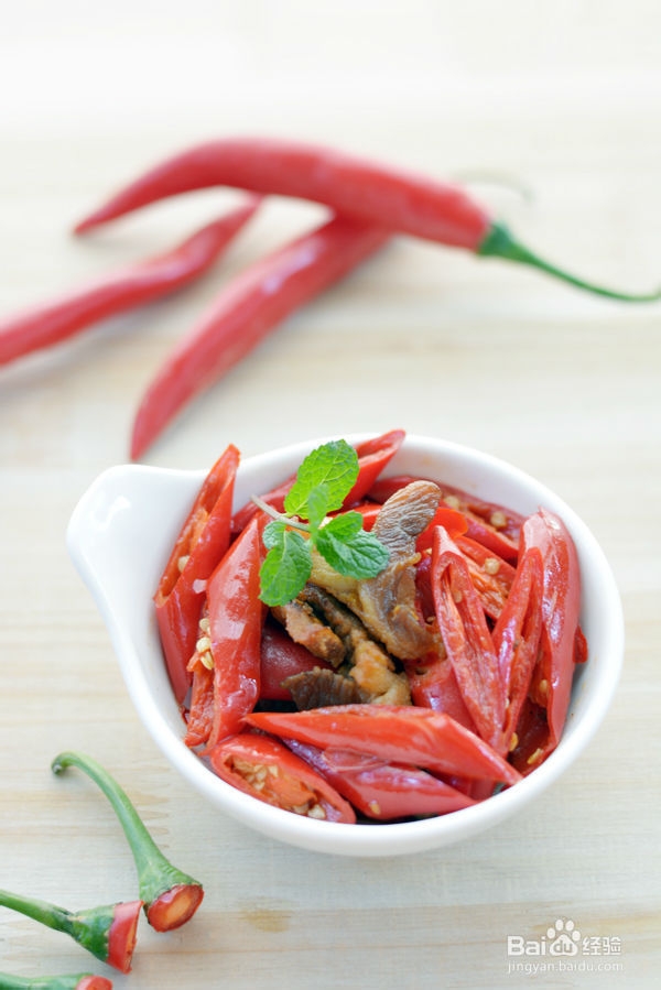 【肉片炒辣椒】---秋季抗感良方